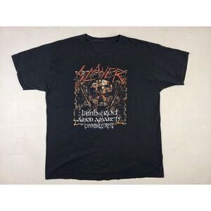 Slayer 2019 Final Tour Lamb Of God Cannibal Corpse Amon Amarth Mens Size XL